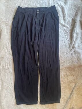 Lucy & Yak | Addison High-Waisted Jeans in Black Denim
